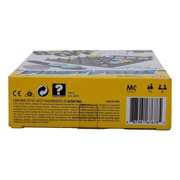 Mattel Games Bounce Off Fast Fun 2 Players For Age 7+ - Picture 3 of 3